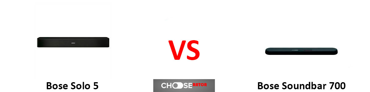 Bose Soundbar 700 vs Bose Solo 5