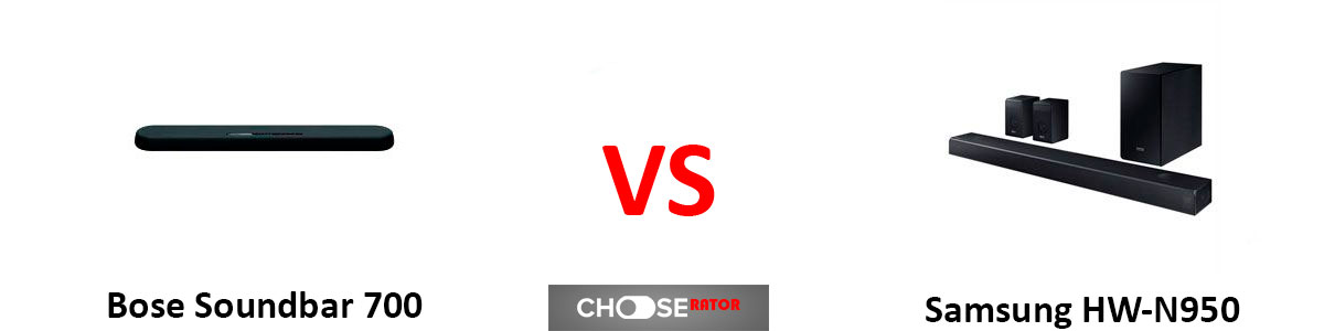 Bose Soundbar 700 vs Samsung HW-N950