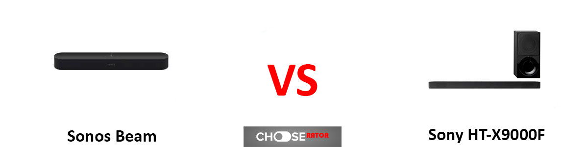 Sonos Beam vs Sony HT-X9000F