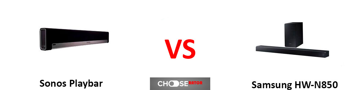 Sonos Playbar vs Samsung HW-N850