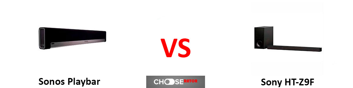 Sonos Playbar vs Sony HT-Z9F
