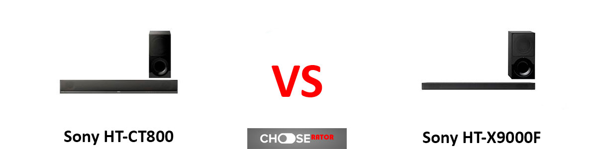 Sony HT-CT800 vs Sony HT-X9000F