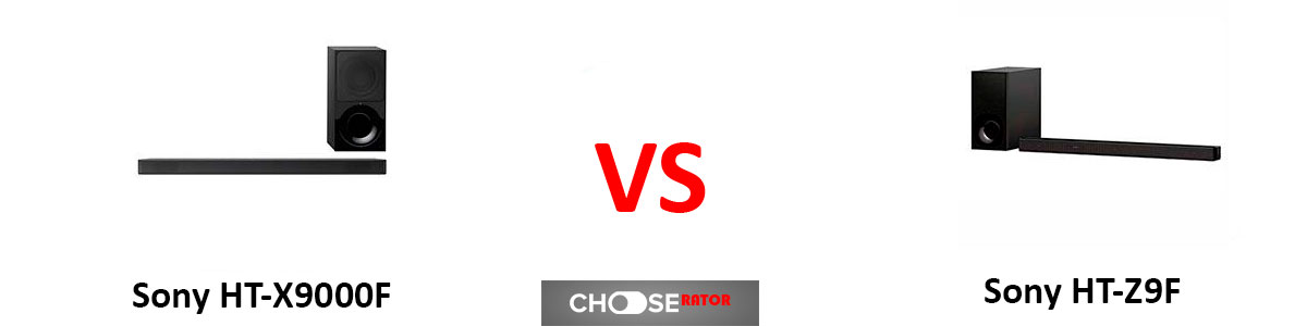 Sony HT-X9000F vs Sony HT-Z9F