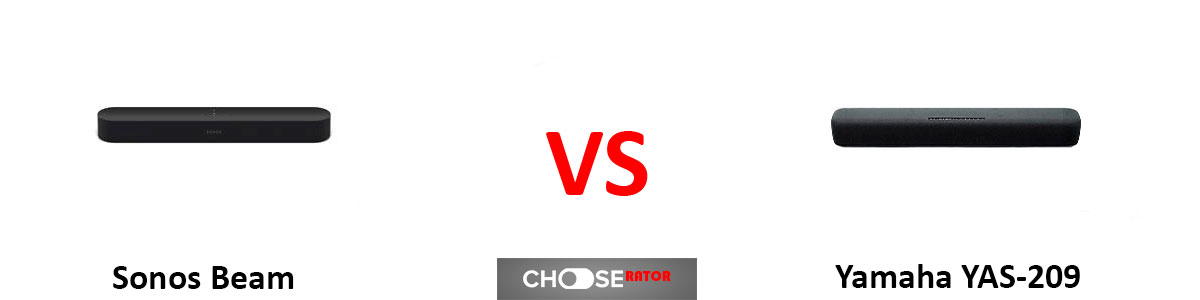 Sonos Beam vs Yamaha YAS-209