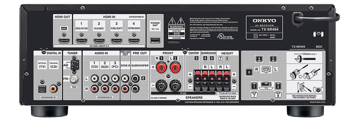 Onkyo TX-SR494