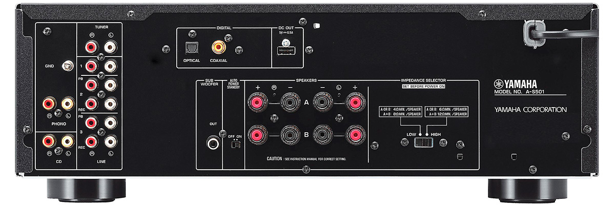 Yamaha A-S501 integrated amplifier Review & Specs of 2023