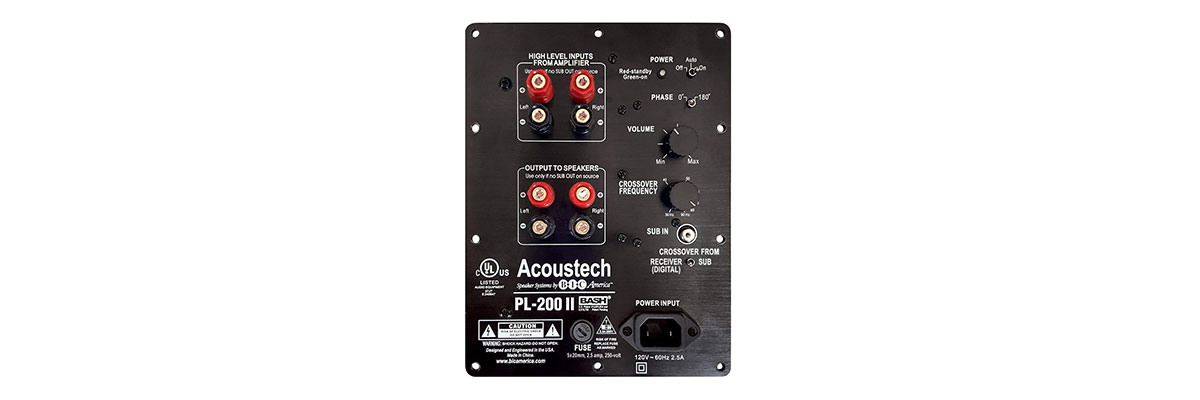 Bic Acoustech PL-200 II vs Polk Audio PSW505 comparison